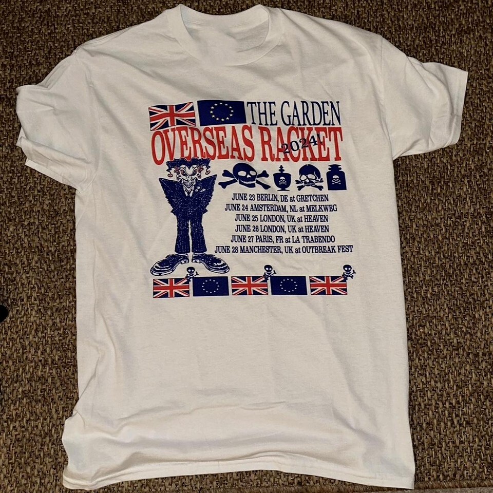 The garden band 2024 Shirt Gift For Fan White All Size S to 5Xl