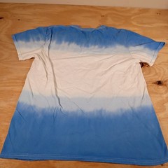 Looney Tunes Tweety Bird Graphic T-Shirt Size Small S Blue White Tie Dye Tee