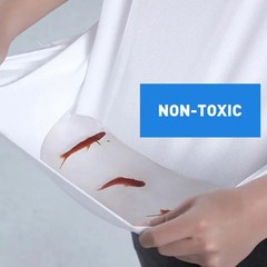 Anti-Dirty Waterproof Men T Shirt Hydrophobic Stainproof Breathable Antifouling