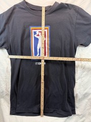 DNVR Denver Nuggets Nikola Jokic NBA Logo Parody Graphic Tee Small Black VGC