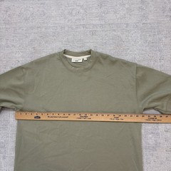 Hudson & Barrow Knitwear Men’s Medium Khaki Oversized Shirt Boxy Workout Cotton