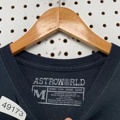 Travis Scott Astroworld T Shirt Mens Medium Black 2010s Wish You Were Here Tour
