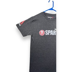 Reebok Spartan Race 2017 Sprint Finisher Dark Gray T-Shirt Size S Small Tee