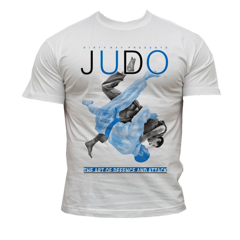 Dirty Ray Martial Arts MMA Judo Men’s Short Sleeve Herren Kurzarm T-Shirt K20