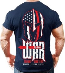 Monsta Clothing This Means War Graphic Mens Soft T Shirt ALL SIZES Bodybuilding