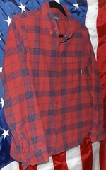 EDDIE BAUER MEN’S FLANNEL LONG SLEEVE SHIRT w POCKET L/LARGE *SUPER COMFORTABLE