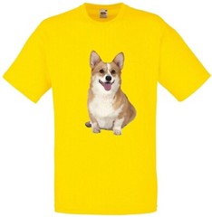 Corgi Dog Pet Family Novelty T Shirt Various Colours And Sizes