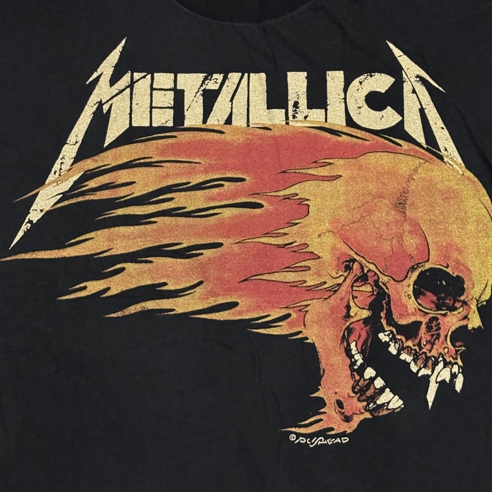 Vintage Metallica Summer Sh*t 1994 90s Band Size L Single Stitch T-Shirt REPRINT