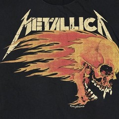 Vintage Metallica Summer Sh*t 1994 90s Band Size L Single Stitch T-Shirt REPRINT