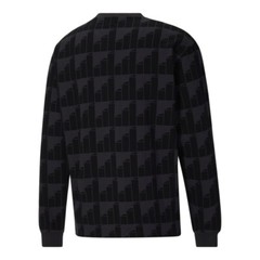 PUMA Cordae Crew Neck Long Sleeve T-Shirt Mens Black Casual Tops 53887975