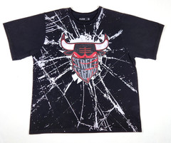 HUGE Chicago Bulls Men’s Black “Street Legend” Graphic T-Shirt – 2XL