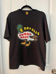 Human Made Duck T-Shirt Black, Dry-Alls, Size L