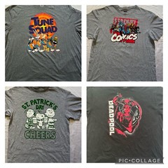 50 pcs Randoms Graphic women + Men’s T-Shirt Lot Wholesale Reseller Box 📦