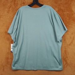BLOOMINGDALES Shirt Mens XXL Green Pullover Crew Short Sleeve Supima Cotton Tee