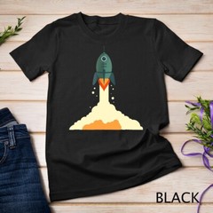 Space Rocket Astronaut T-Shirt Astronomy Exploration Unisex T-shirt