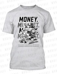 Mens Money Mindset Tee Shirt Pro Club Shaka Big & Tall Air J4 Fear Sneaker