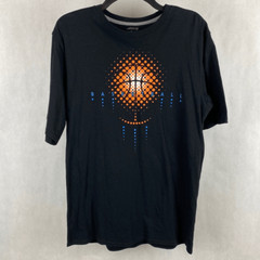 bcg Basketball Tshirt Size Medium Black Short Sleeve