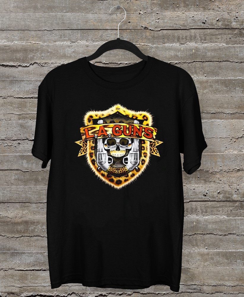 L.A. Guns Announce ‘Leopard Skin’ Album 2025 logo T Shirt All Size HH281