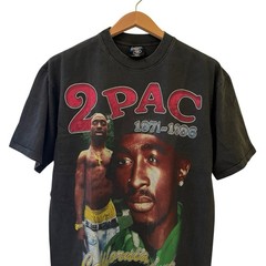 Vintage 2Pac TUPAC Shakur California Love Rap Tee 90s Hip Hop T-Shirt REPRINT L