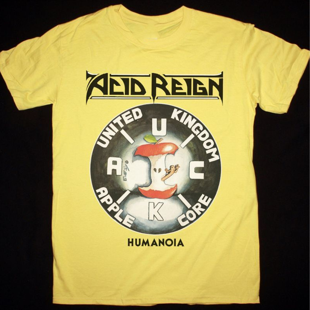 ACID REIGN HUMANOIA Short Sleeve Yellow Size S-5XL Tee Shirt AM576