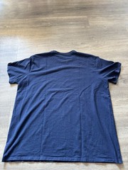 Patagonia Responsibili-Tee Men’s T-Shirt XXL Blue Solid Logo Crew Neck Short