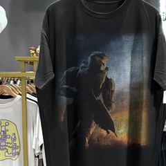 2007 Halo 3 Washed T-Shirt Black L