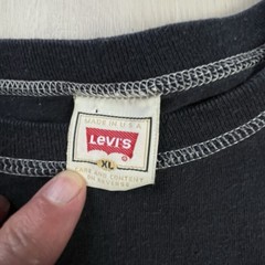 Vtg Levi’s Shirt Mens XL Black Drag Race Tee American Original Crew Neck U.S.