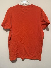 Hollister California Orange V-Neck Logo T-Shirt Men’s XL