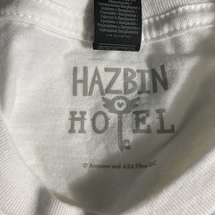 Hazbin Hotel “Take That Depression” White Short Sleeve Tee Shirt Size XL