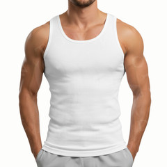 1-12 PCS MENS VESTS 100% COTTON TANK TOP SUMMER TRAINING GYM TOPS PLAIN S-2XL