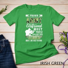 Womens Proud Army Girlfriend Most People T-Shirt Unisex T-shirt