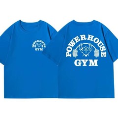 Powerhouse Gym T-Shirt Fitness Bodybuilding Graphic Tee Unisex S-5XL