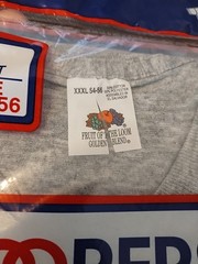 New 1994 Vtg FOTL Bloopers Pocket Shirt XXXL T-Shirt Irregular 50/50 Cotton Poly