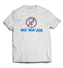 Adult Married With Children Funny TV Show Al Bundy NO MA’AM T-shirt Graphic Tee