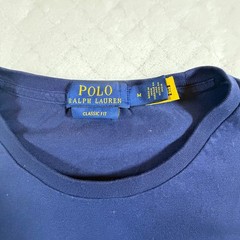 Polo Ralph Lauren Stitched Varsity Logo T-Shirt Navy Blue Men’s Sz Md