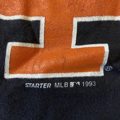 Vintage 1993 Single Stitched Made in USA Starter SF Giants Baseball Graphic Tee