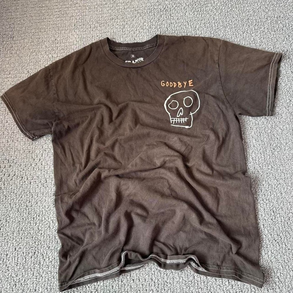Strange Daze brown ouija board t-shirt M