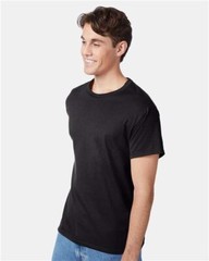 Hanes 5250 Mens Short Sleeve Authentic 100% Cotton Crew Neck Stylish T-Shirt
