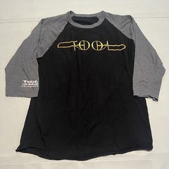 VTG Tool Los Angeles California Raglan Tour Torch Concert Band T-Shirt-M-5419