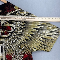 7.62 Design US Army Eagle T-Shirt Mens XL Black 2008 Military USA Y2K Bikercore