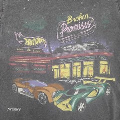 Broken Promises Hot Wheels T Shirt Small S Grey Graphic Drive Me Crazy…