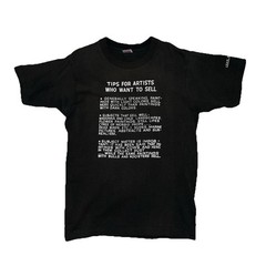 Vintage John Baldessari Tips For Artists Shirt MOCA Museum Art Medium