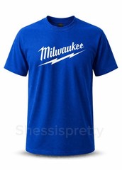 Milwaukee Shirt Men’s Clothing Milwaukee Tools Equipment Size S-2XL,