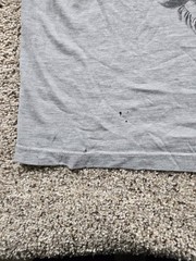 Everlast T Shirt Large Mens Gray Short Sleeve Glove Graphic Pullover