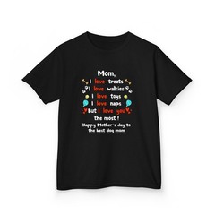 Cute Dog Mom Mothers Day Owner Women Gift Men School Tee