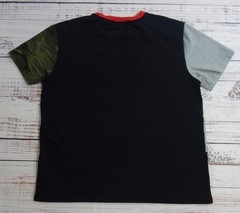 Eternity BC/AD Color Block Gray Camo Black Red Chest Logo T-Shirt Mens XL