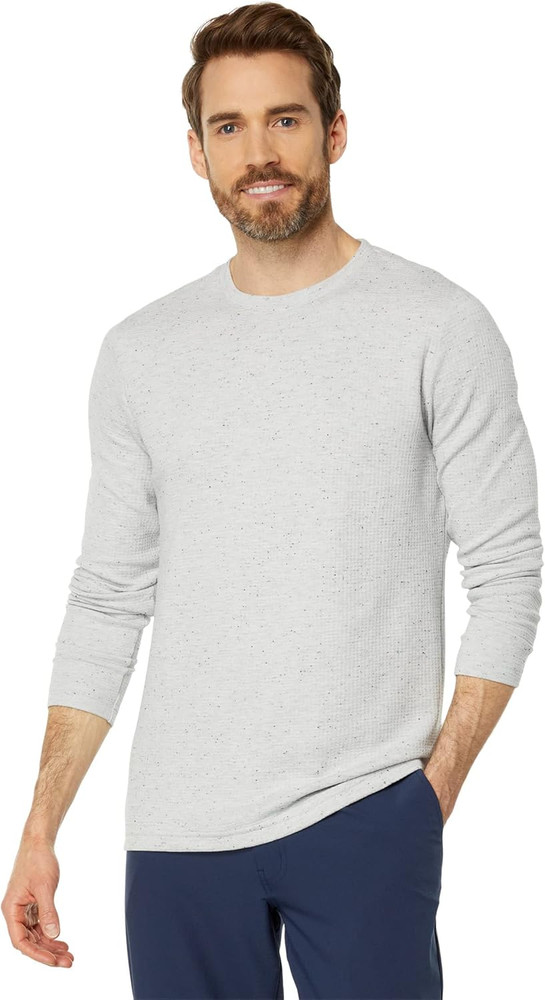 Cloud Waffle Crew Heather Light Grey 3XL