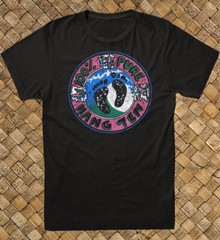 Retro Surf T Shirt 100% Cotton Vtg Art 100% Pure Hang Ten Surfer Surfing