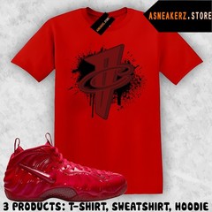 Tee Shirt Matching Foamposite Pro Gym Red 2026 Match Sneaker Number 1 Cent Penny