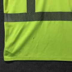 Carhartt Shirt Mens LT Yellow Hi Vis Reflective Pocket Safety Workwear Tee